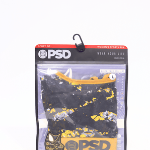 PSD Underwear Women's Sports Bra - Animal Print | Wide Elastic Band, Stretch Fabric, Athletic Fit |