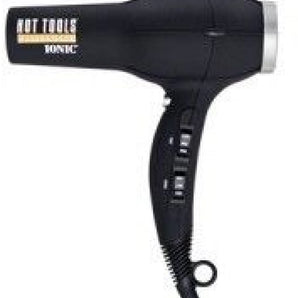Professional Ionic Turbo Salon Dryer - Model # 1023 - Black by Hot Tools for Unisex - 1 Pc Hair Dryer