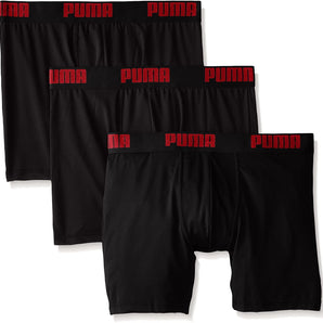 Puma Men's 3pk Athletic Fit Boxer Brief