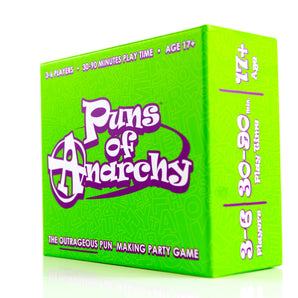 Puns of Anarchy: the Outrageous Pun-Making Game - Family Game - Party Game - Ages 14+