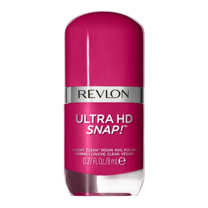 Revlon Ultra HD Snap Vegan Glossy Nail Polish, 029 Berry Blissed, 0.27 fl oz Bottle