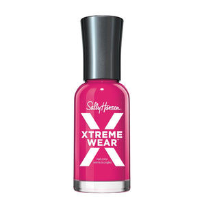 Sally Hansen Xtreme Wear Nail Polish, Fuchsia Power, 0.4 fl oz, Chip Resistant, Bold Color