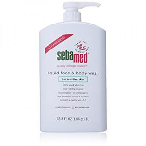 Sebamed Face and Body Wash, for Sensitive Skin 33.8-Fluid Ounces Bottle