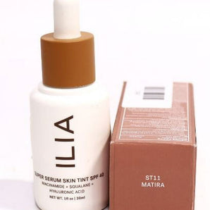 Super Serum Skin Tint Foundation SPF 40 - ST11 Matira by ILIA Beauty for Women - 1 oz Foundation