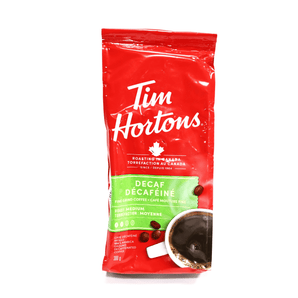 Tim Hortons Decaf Coffee, Fine Grind Bag, Medium Roast, 300g/10.6oz., (6pk) {Imported from Canada}