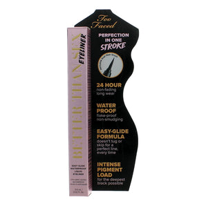 Too Faced Better Than Sex Waterproof Liquid Eyeliner Deepest Black