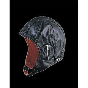 Unik International Mens Leather Aviator Hat