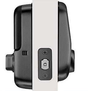 Yale YRD226-ZW2-BSP Z-Wave Plus Touchscreen Deadbolt Assure Lock, Black Suede