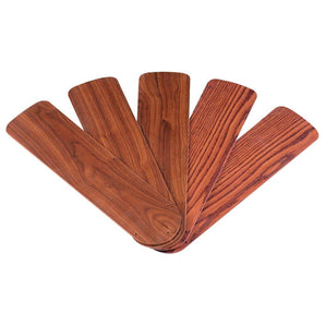 Westinghouse 7741500 52" Oak and Walnut Reversible Fan Blades, 5-Count