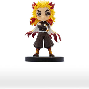 Banpresto Demon Slayer: Kimetsu no Yaiba Q posket Petit vol.5(A:Kyojuro Rengoku), Multiple Colors, BP17839