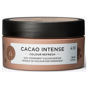 Maria Nila Color Refresh Cacao Intense, 3.4 Fl Oz / 100 ml, Brown Color Bomb, Semi-Permanent Pigments, 100% Vegan & Sulfate/Paraben free