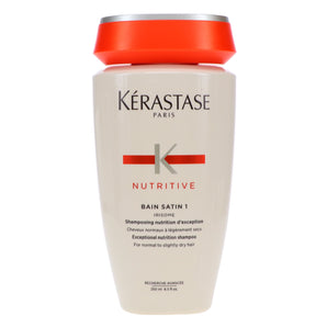 Kerastase Nutritive Bain Satin 1 Complete Nutrition Shampoo 8.5 oz