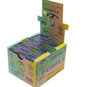 Mr. Pumice PURPLE PUMI BAR for Feet (Case of 12)