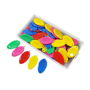 Threader for Hand Sewing, Wire Loop DIY Simple Threader Hand Machine Sewing Tool for Cross Stitch, Crafting, Embroidery - Multicolor 50Pcs