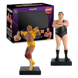 WWE Championship Collection | WWE Wrestle Mania III Iconic Match: Andre The Giant vs Hulk Hogan by Eaglemoss Hero