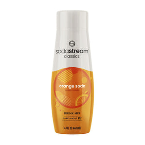 SodaStream Orange Sparkling Water Drink Flavoring Mix, 14.8 oz