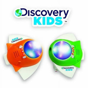 Discovery Kids Toys Spaceship Laser Tag Sound Vibrates Lights Fun Game BJ8 9333