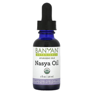 Ayurvedic Oils, Nasya Oil , 1 fl oz (30 ml), Banyan Botanicals