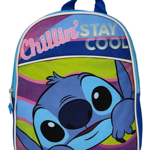 Disney Lilo & Stitch Backpack Mini 11" Chillin Stay Cool Blue