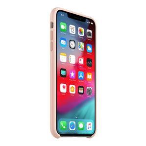 Apple Silicone Case for iPhone XS Max - Pink Sand