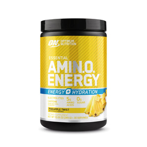 Optimum Nutrition, Essential Amino Energy + Electrolytes, Pineapple Twist, 10.05 oz, 30 Servings