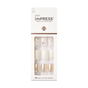 KISS imPRESS Press-On Nails, 'Shine On You', 30 Count