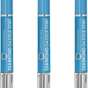 CONNOISSEURS Diamond Dazzle Stik - Portable Diamond Cleaner for Rings and Other Jewelry - Bring Out The Sparkle in Your Diamonds and Precious Stones Dazzle Stik (3 pack)