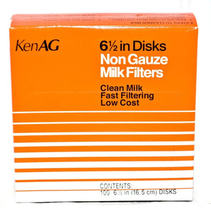 Milk Filter Disks --All Sizes