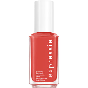 essie Expressie Quick Dry Vegan Nail Polish, Brick Red, 0.33 fl oz Bottle