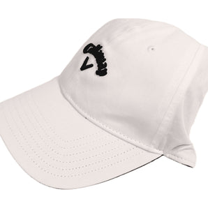 Callaway Heritage Twill 20 Hat NEW (Wht/Black, One Size Fits all) NEW