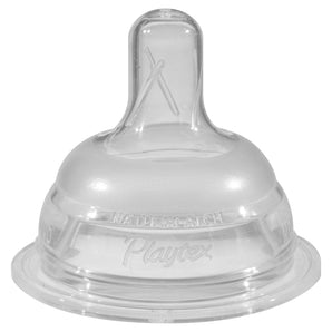 Playtex Baby NaturaLatch Silicone Bottle Nipples, Medium Flow, 2pk