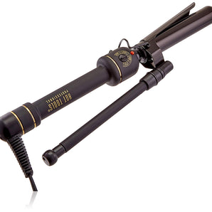 Hot Tools Professional 1 Inch Black Gold Extra-Long Barrel Marcel Curling Iron/Wand Model No. HT1108BG