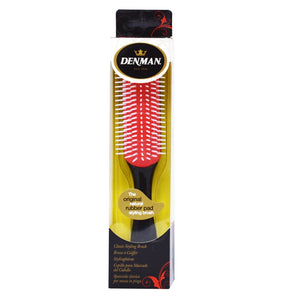 Denman Brush D3 Original Styler 7 Row Black